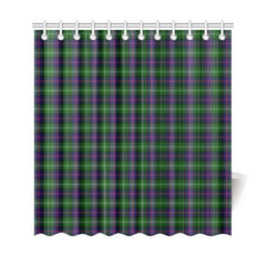 Sutherland Modern Tartan Plaid Shower Curtain