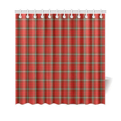 Maclay Modern Tartan Plaid Shower Curtain