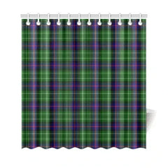 Leslie Hunting Tartan Plaid Shower Curtain