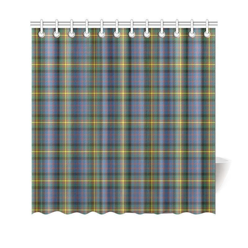 Macsporran Ancient Tartan Plaid Shower Curtain