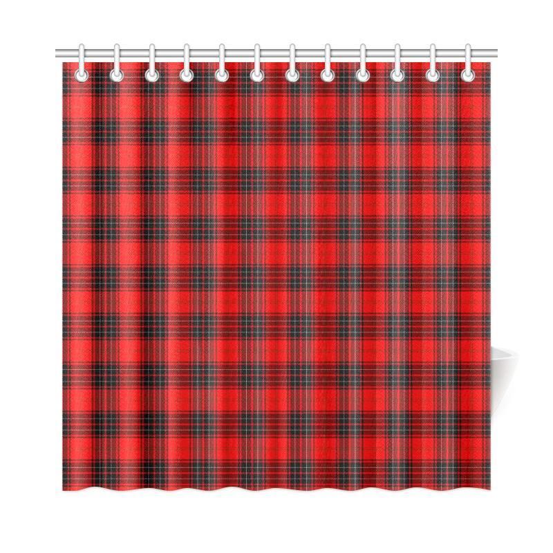 Wemyss Modern Tartan Plaid Shower Curtain