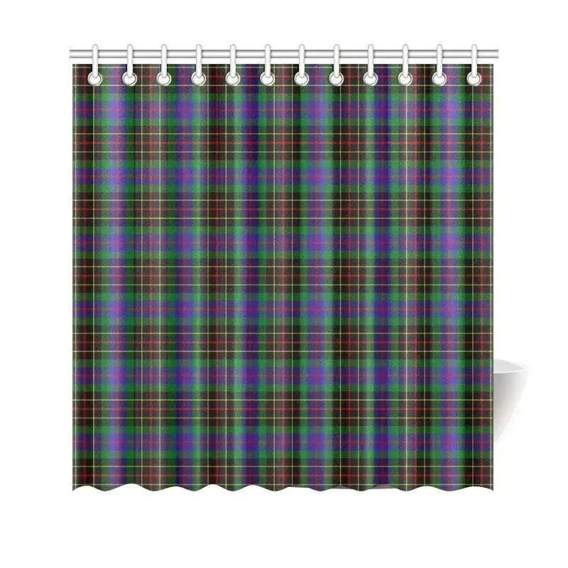 Brodie Hunting Modern Tartan Plaid Shower Curtain