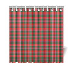 Dalziel Modern Tartan Plaid Shower Curtain