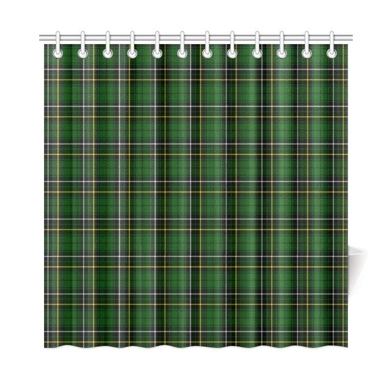 Macalpine Modern Tartan Plaid Shower Curtain