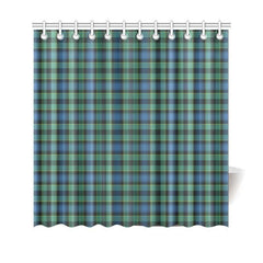 Mouat Tartan Plaid Shower Curtain