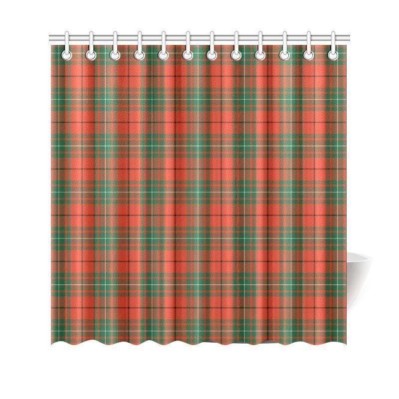 Macaulay Ancient Tartan Plaid Shower Curtain