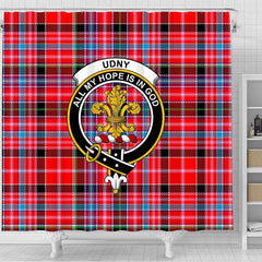 Udny Tartan Crest Shower Curtain