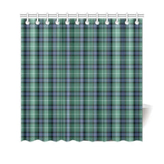 Macdonald Of The Isles Hunting Ancient Tartan Plaid Shower Curtain