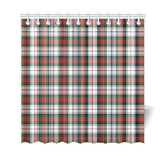 Macduff Dress Modern Tartan Plaid Shower Curtain