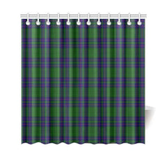 Lockhart Modern Tartan Plaid Shower Curtain