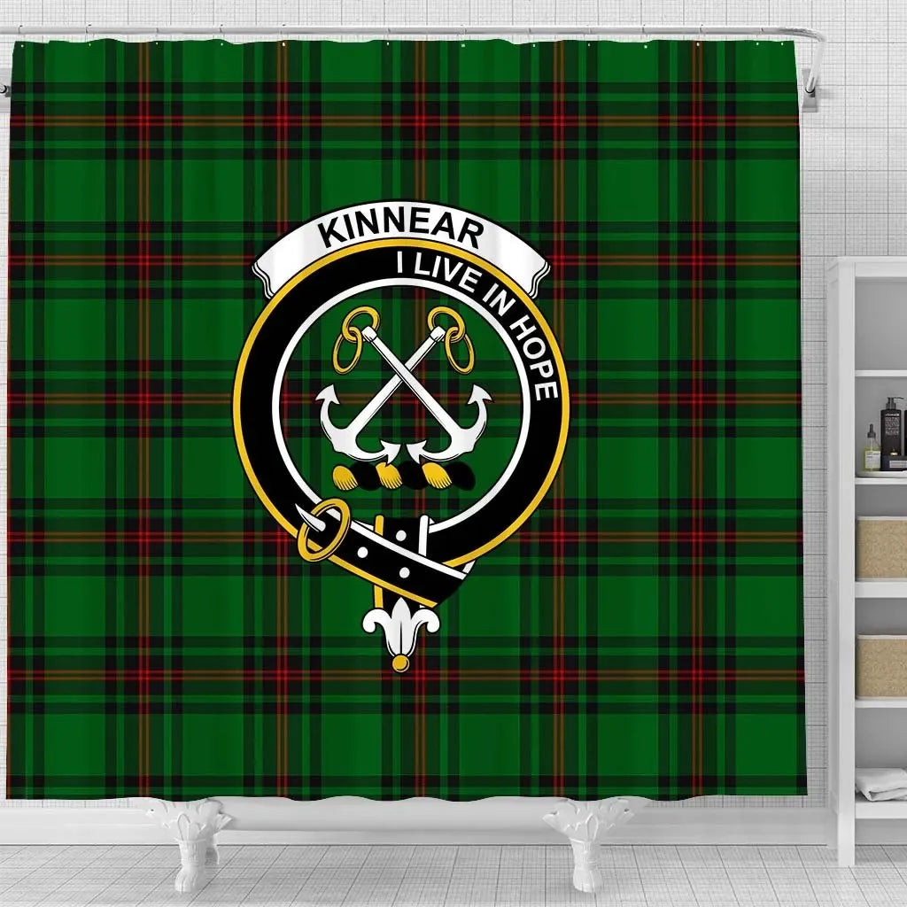 Kinnear Tartan Crest Shower Curtain