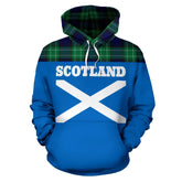 Abercrombie Tartan Hoodie Scotland Lion Style
