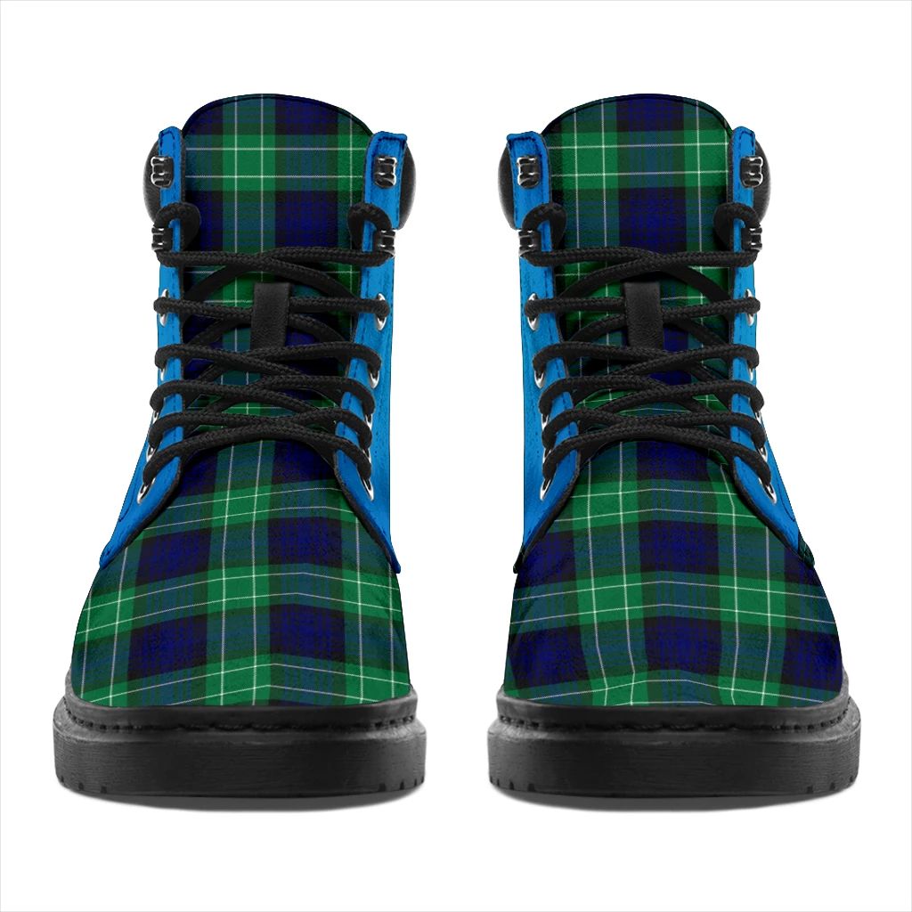 Abercrombie Tartan All Season Boots Celtic Thistle Style