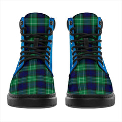 Abercrombie Tartan All Season Boots Celtic Thistle Style
