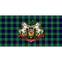 Abercrombie Tartan Tablecloth Unicorn Thistle Style