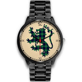 Abercrombie Tartan Watch Lion Black Style