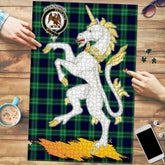 Abercrombie Tartan Puzzle Unicorn Scotland Style