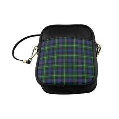 MacKenzie Modern Tartan Plaid Sling Bag