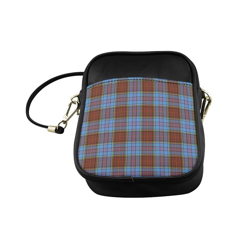 Anderson Modern Tartan Plaid Sling Bag