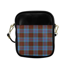 Anderson Modern Tartan Plaid Sling Bag