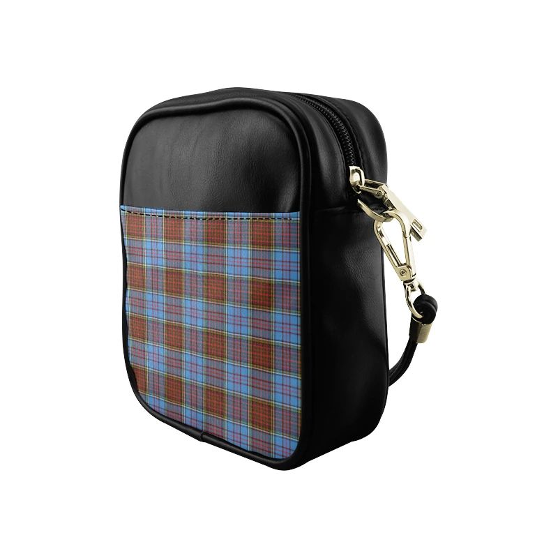 Anderson Modern Tartan Plaid Sling Bag