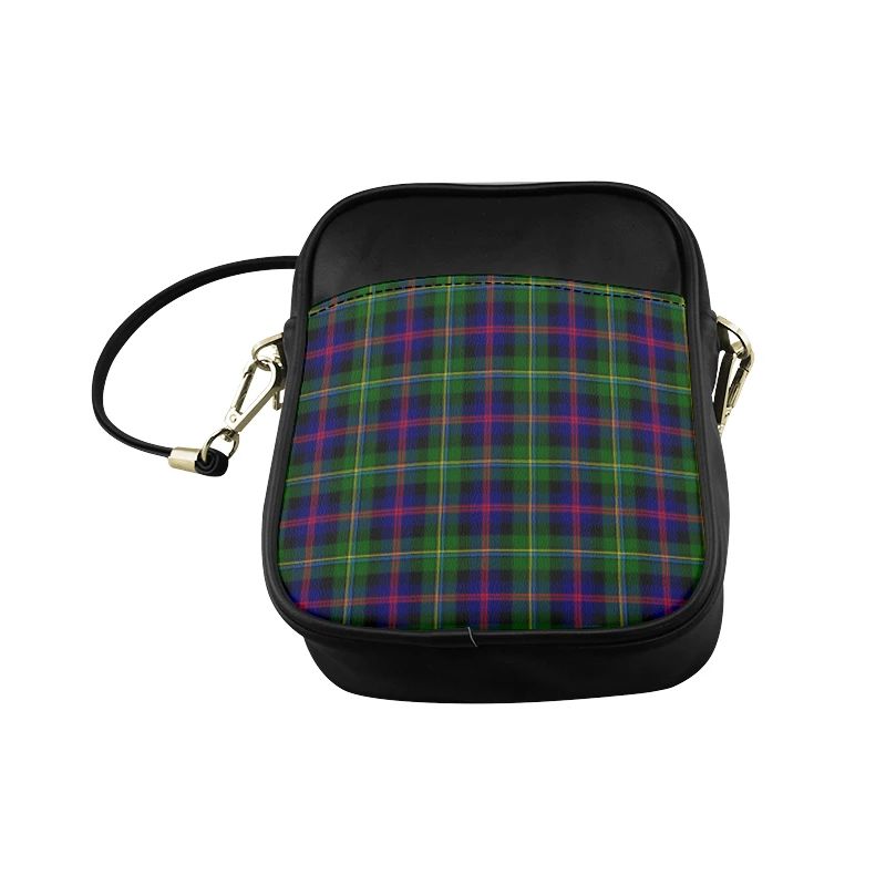 Malcolm Modern Tartan Plaid Sling Bag