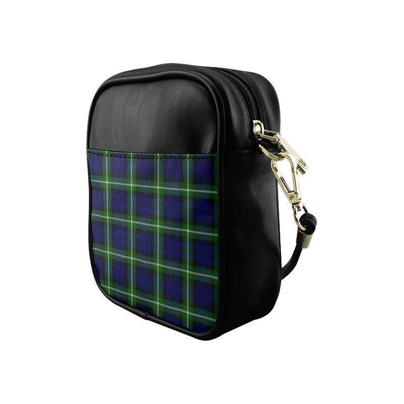 Lamont Modern Tartan Plaid Sling Bag