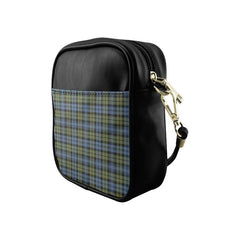 Campbell Faded Tartan Plaid Sling Bag