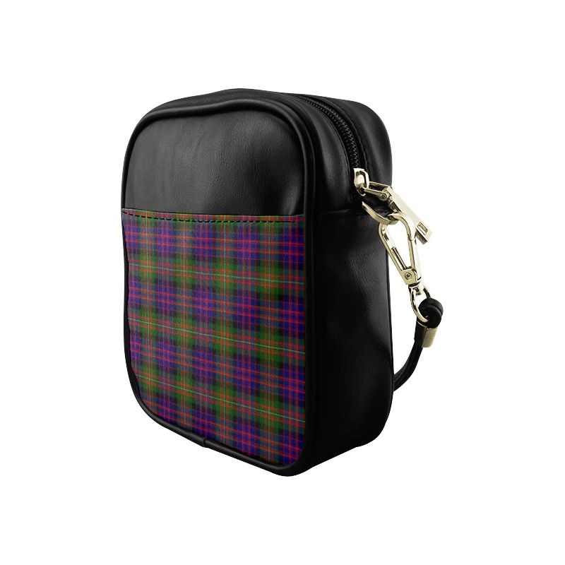 MacDonnell of Glengarry Modern Tartan Plaid Sling Bag