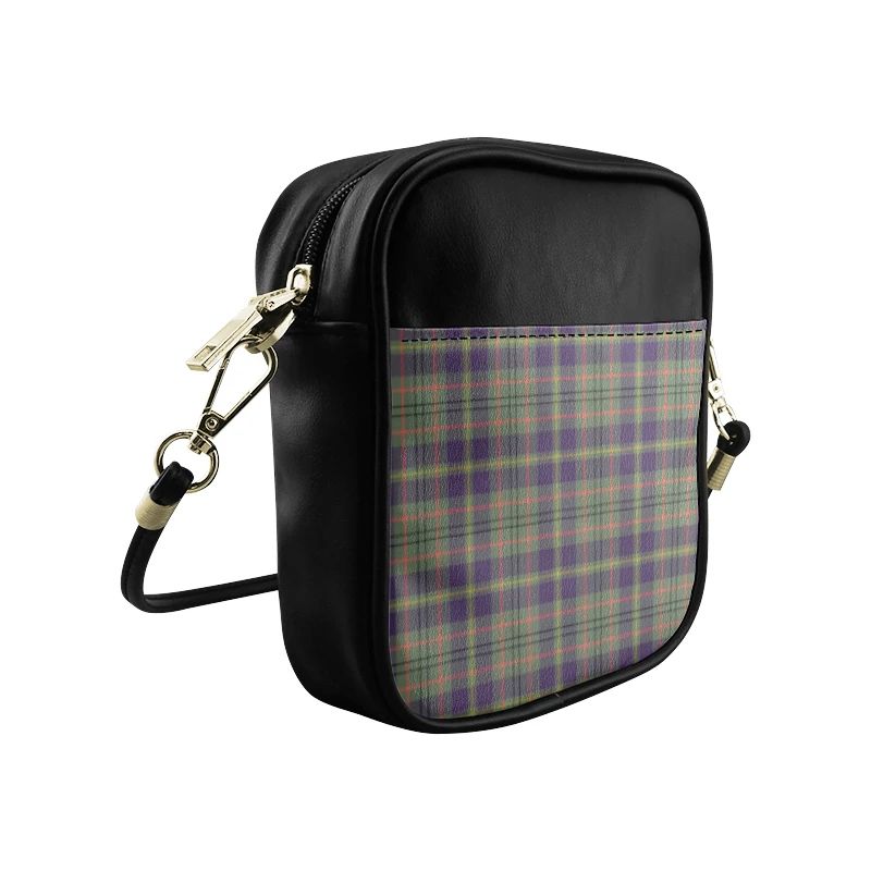 Taylor Weathered Tartan Plaid Sling Bag