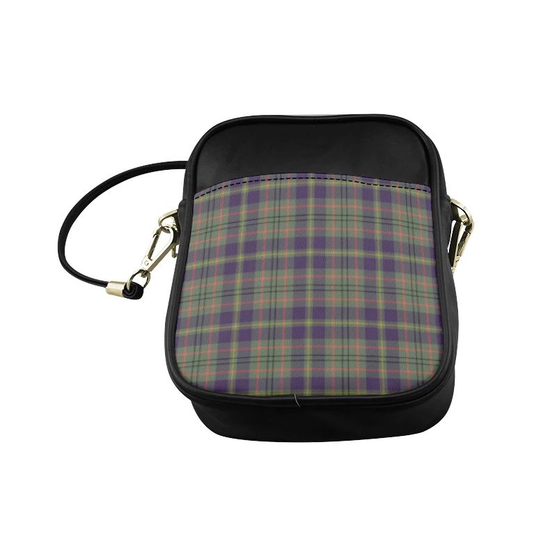 Taylor Weathered Tartan Plaid Sling Bag