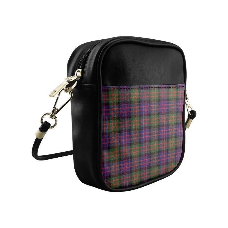 MacDonald Modern Tartan Plaid Sling Bag