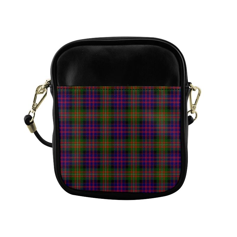 MacDonnell of Glengarry Modern Tartan Plaid Sling Bag