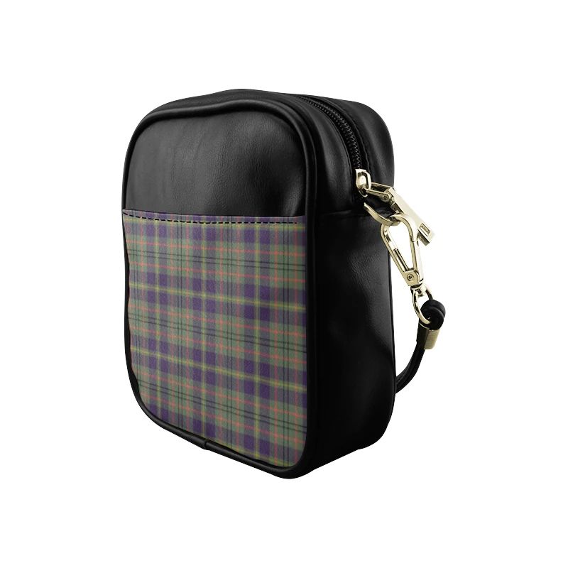 Taylor Weathered Tartan Plaid Sling Bag