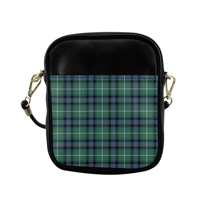 MacDonald of the Isles Hunting Ancient Tartan Plaid Sling Bag