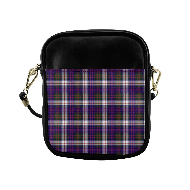 MacDonald Dress Modern Tartan Plaid Sling Bag