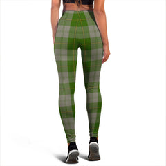 Cunningham Dress Green Dancers Tartan Plaid Legging