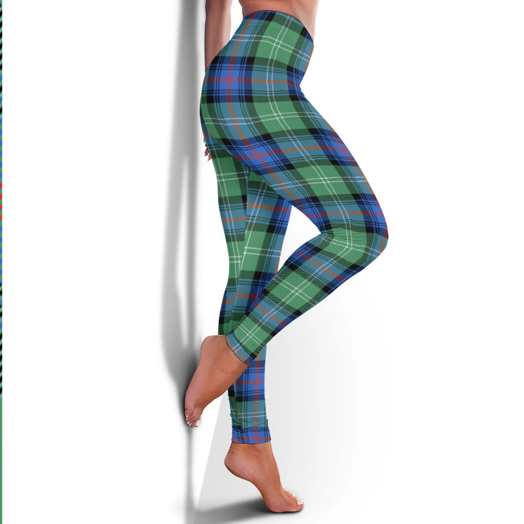 Sutherland Old Ancient Tartan Plaid Legging