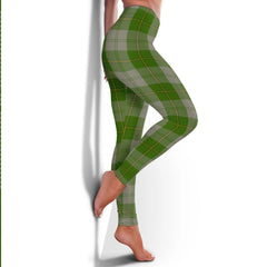 Cunningham Dress Green Dancers Tartan Plaid Legging