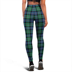 Rose Hunting Ancient Tartan Plaid Legging