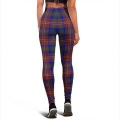 Chisholm Hunting Modern Tartan Plaid Legging