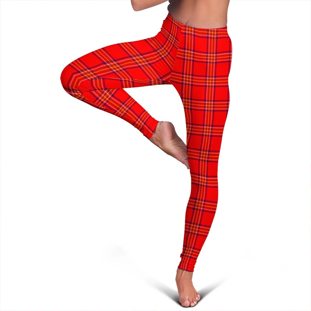Burnett Modern Tartan Plaid Legging