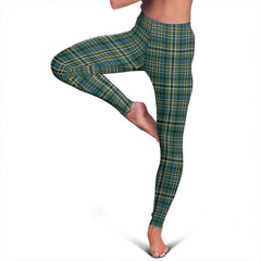 Scott Green Ancient Tartan Plaid Legging