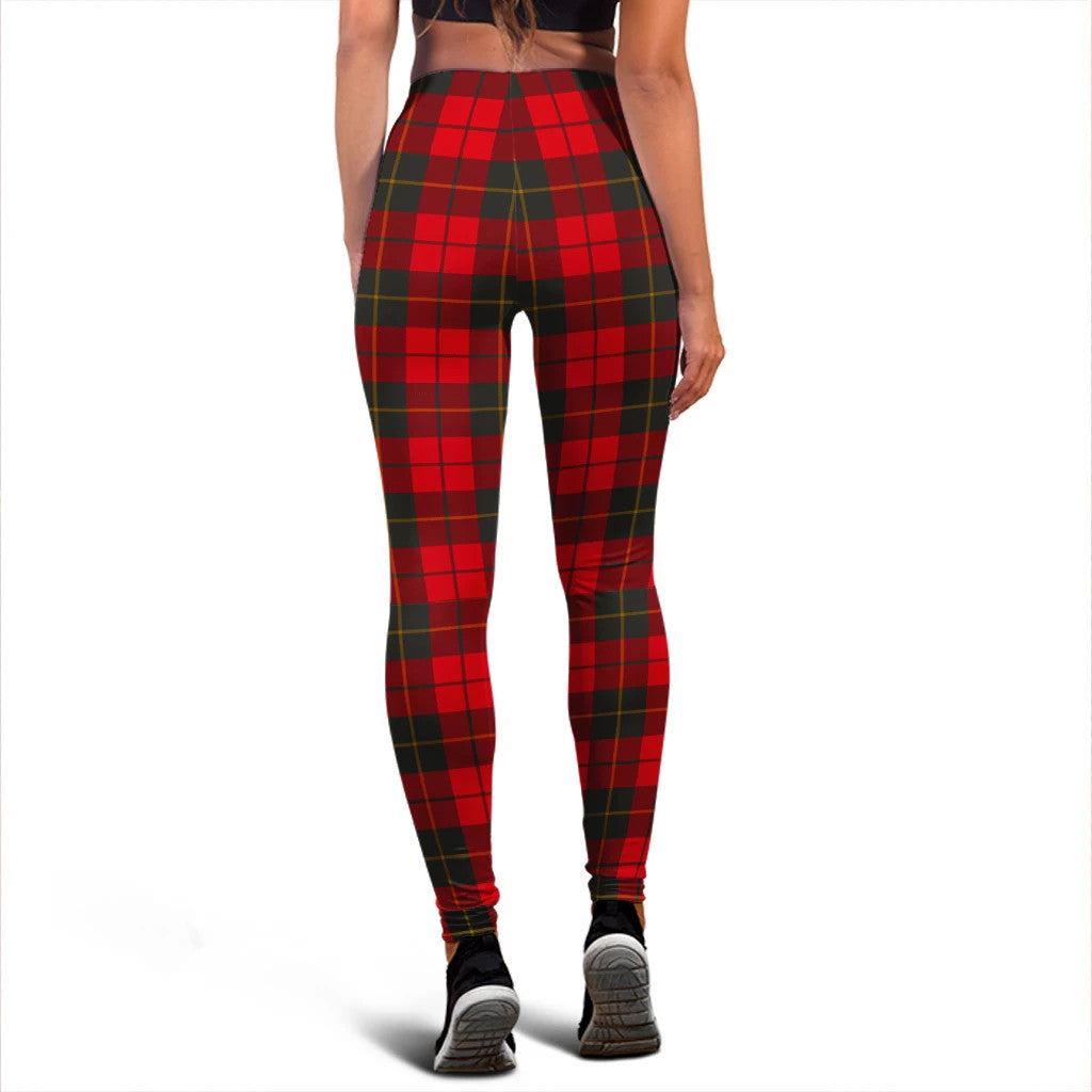 Wallace Weathered Tartan Plaid Legging
