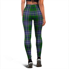 Wishart Hunting Modern Tartan Plaid Legging