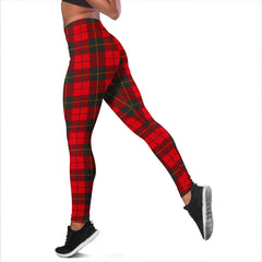 Wallace Weathered Tartan Plaid Legging