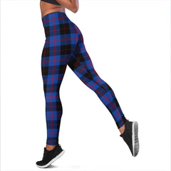 Angus Modern Tartan Plaid Legging