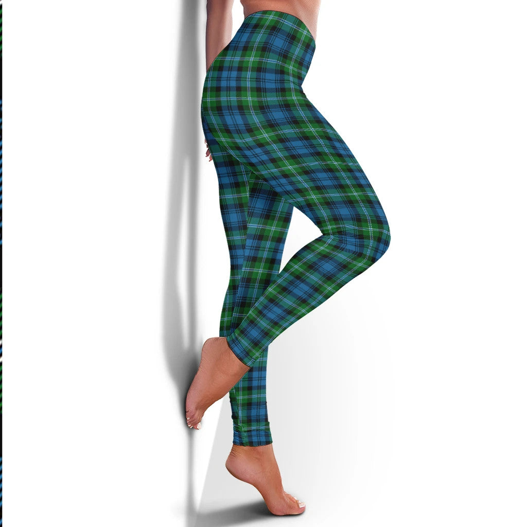 Lyon Clan Tartan Plaid Legging