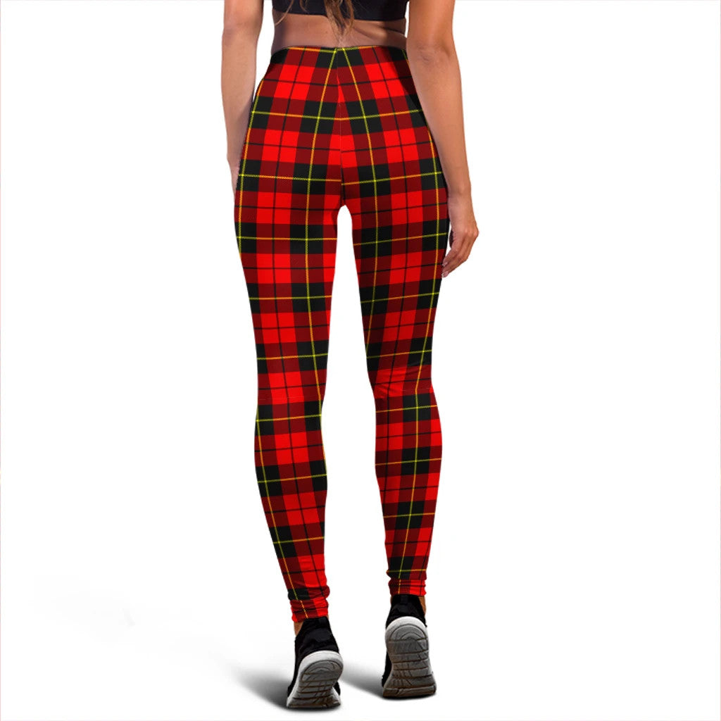 Wallace Hunting Red Tartan Plaid Legging