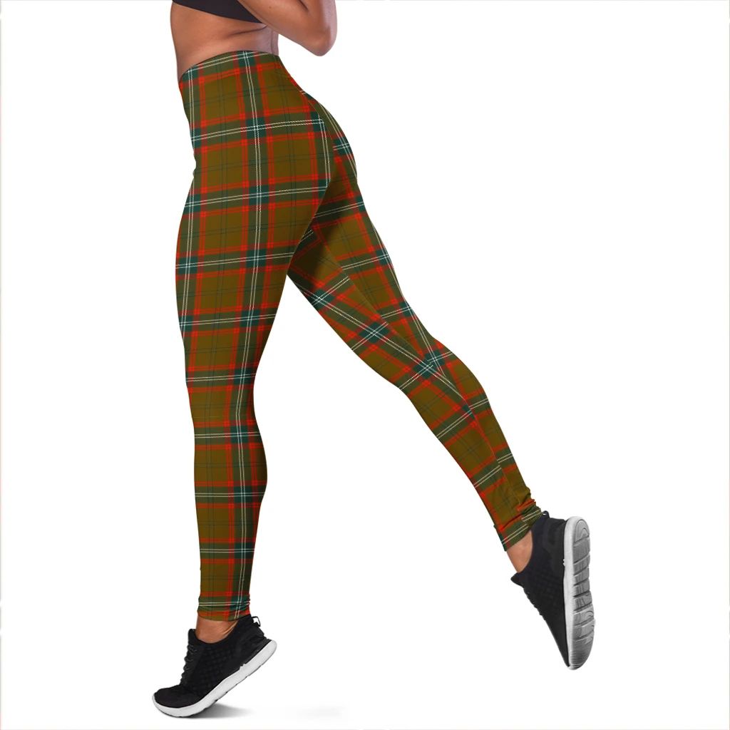 Seton Hunting Modern Tartan Plaid Legging
